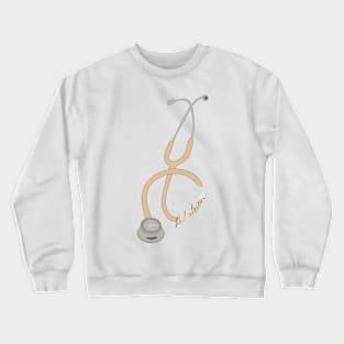 Pediatrician’s stethoscope Crewneck Sweatshirt